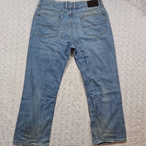 Tommy Jeans Madison Straight Fit 38 x 30 Light Wash - Picture 2 of 12